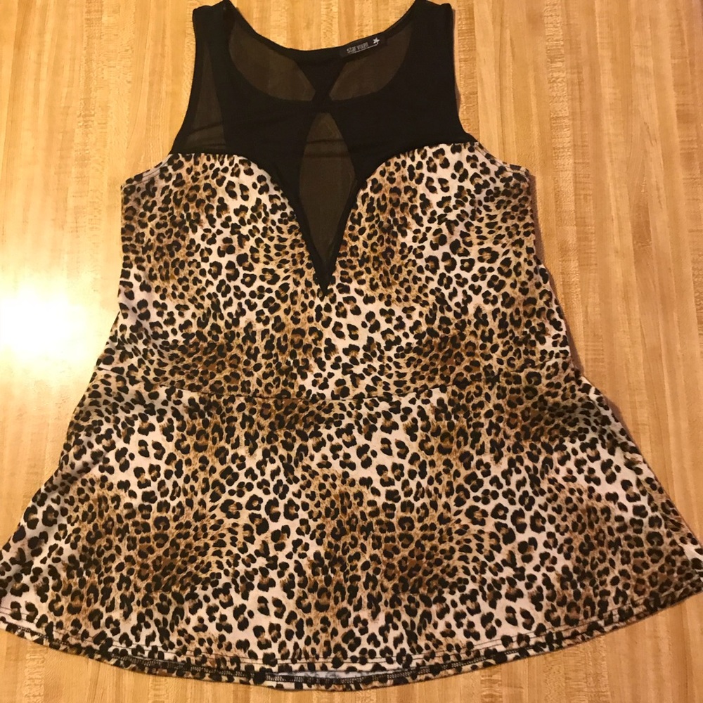 Leopard Blouse
